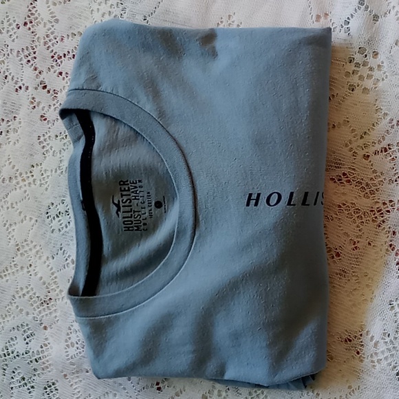 Hollister Must Have Collection Women's Curved Hem Long Sleeve T-Shirt Size Small - Picture 14 of 14